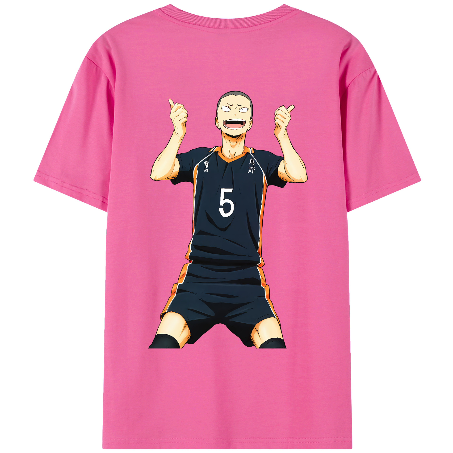 （画像用） ハイキュー!! Haikyu!! レディース半袖Tシャツ(バックプリント)